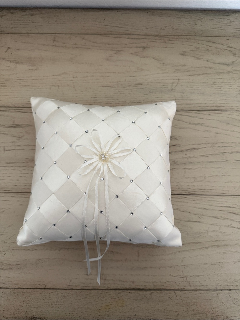 Satin Ring Bearer Pillow